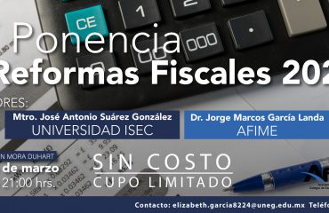 Ponencia Reformas Fiscales 2020 | Universidad de Negocios ISEC