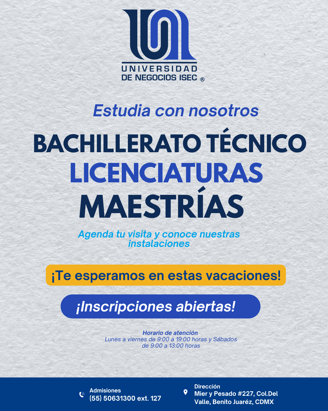 pop up inscripciones